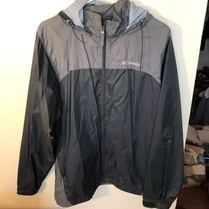 Columbia Rain Jacket w/ Hoodie